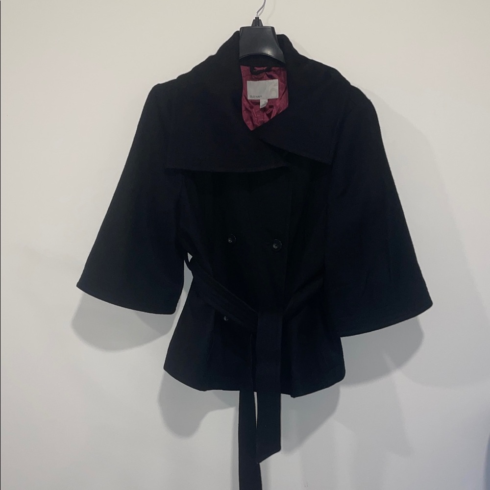 Old Navy Black Pea Coat for Women